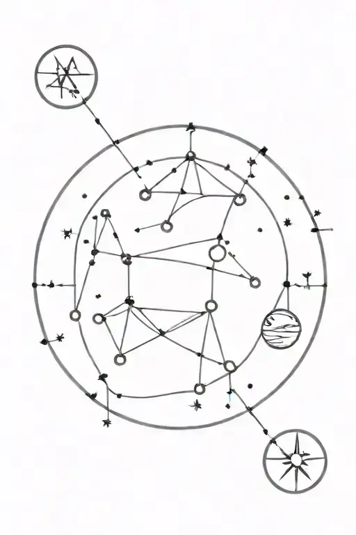 Libra And Capricorn Constellations