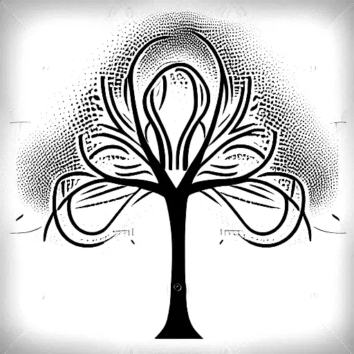 Tree Of Life Infinity Symbol