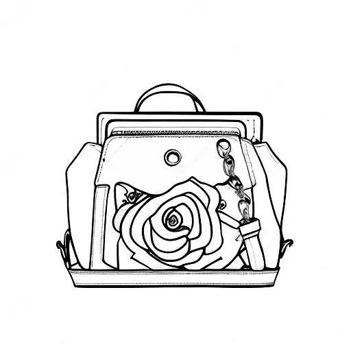 Handbag With Blouse And Bracelet