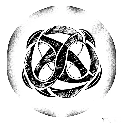 Triskelion Or Triskell Inside A Circle