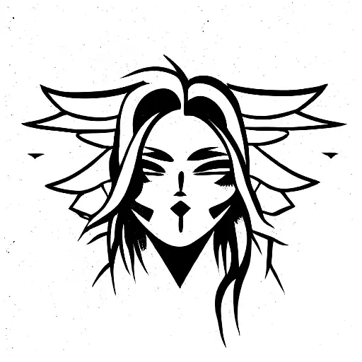 Half Evil Half Pure Angel Cartoon