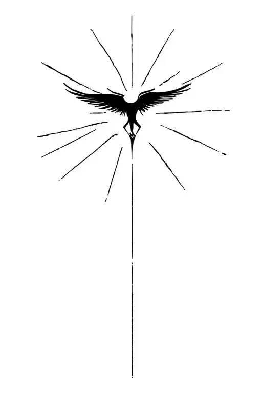 Icarus Flying Towards The Sun