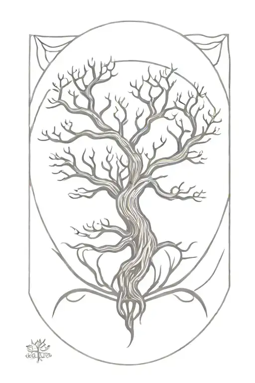 Yggdrasil Minimalist Masculine