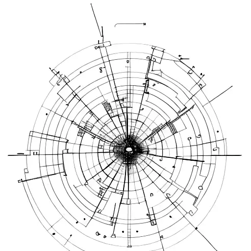 An Engineer's Blueprint Of A Mountain Range