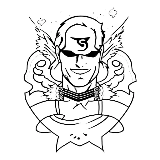 The Name Robin Superimposed