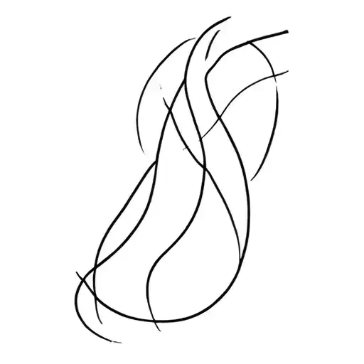 Abstract Fineline Sleeve Arm Sleeve