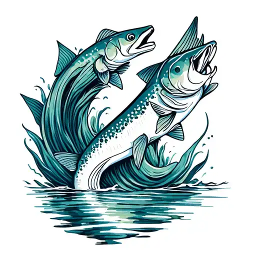 Steelhead Testimonials On River Flowing Water