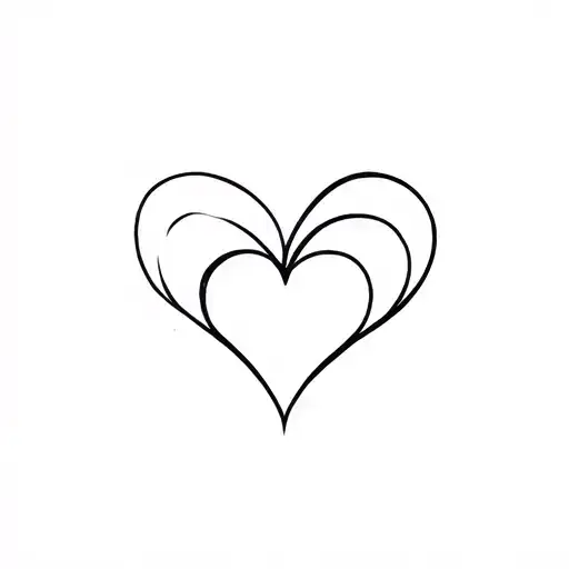 Fitness With Healing Heart Intertwined Representing The Client's