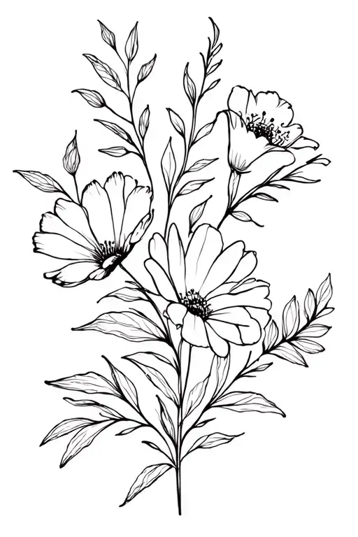 Birth Flowers Of The Months January May June December