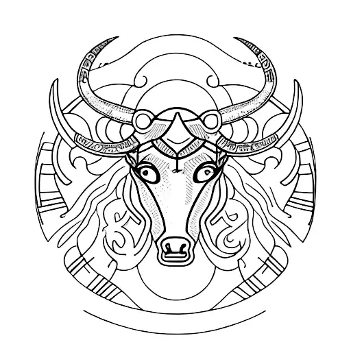 Taurus Zodiac Sign With Number 95