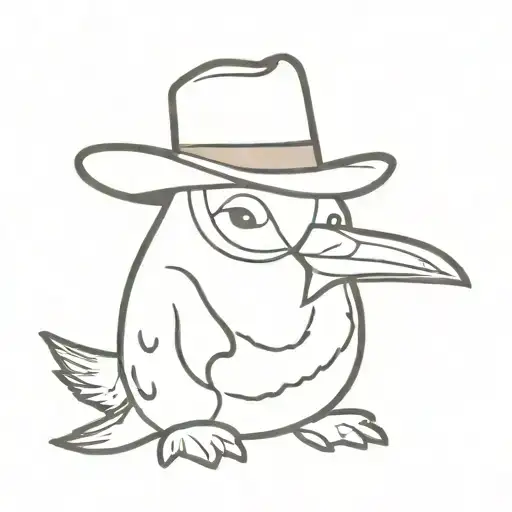 Cowboy Penguin