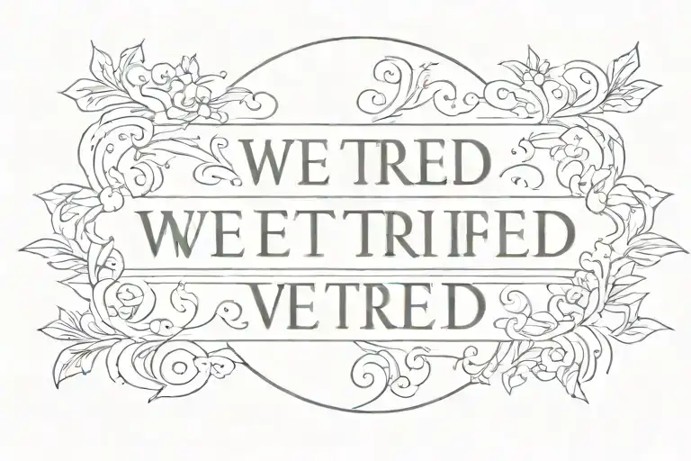Quote 'We Tried'
