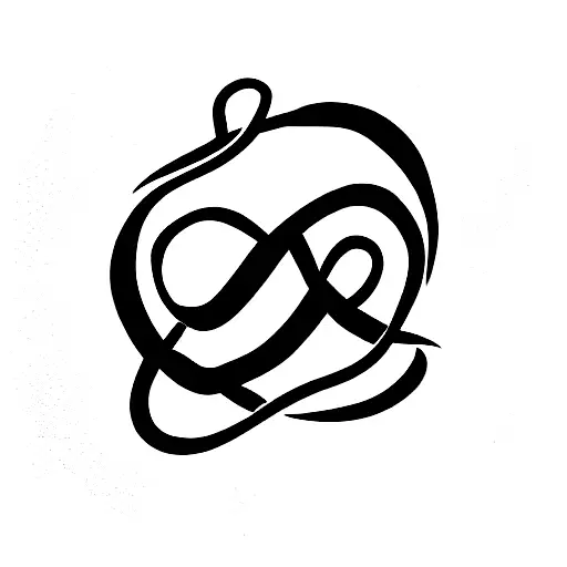Infinity Symbol With Rose