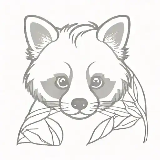 Red Panda Face
