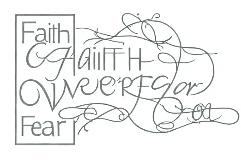 Faith Over Fear God