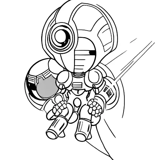 Samus Holding Baby Metroid