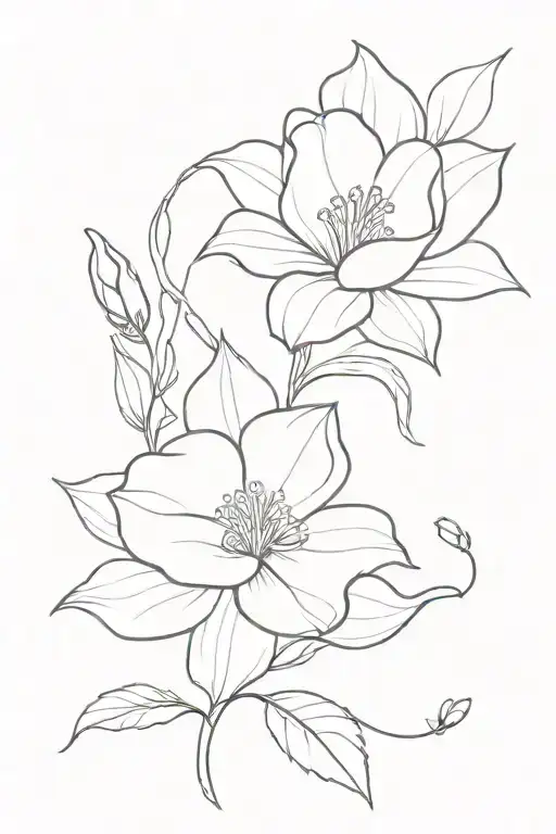 June August November Birth Flower