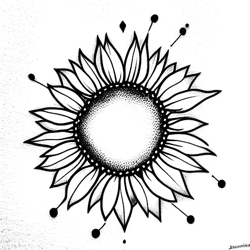 Sunflower With Shamri