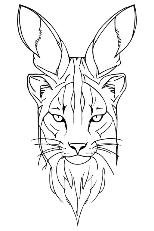 Nordic Lion Travel Basketball Cats Tatoo