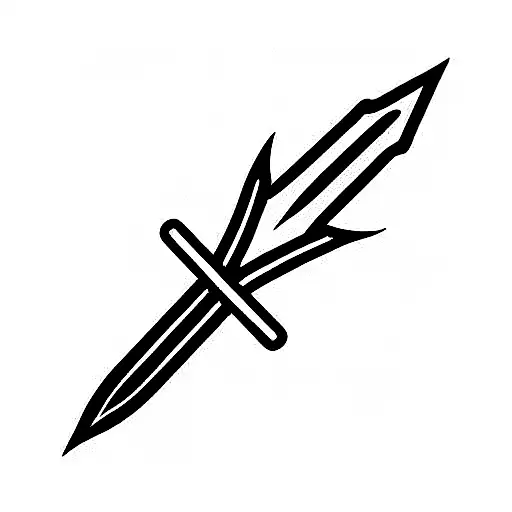 1 Sword And 2 Pen Like A Trident