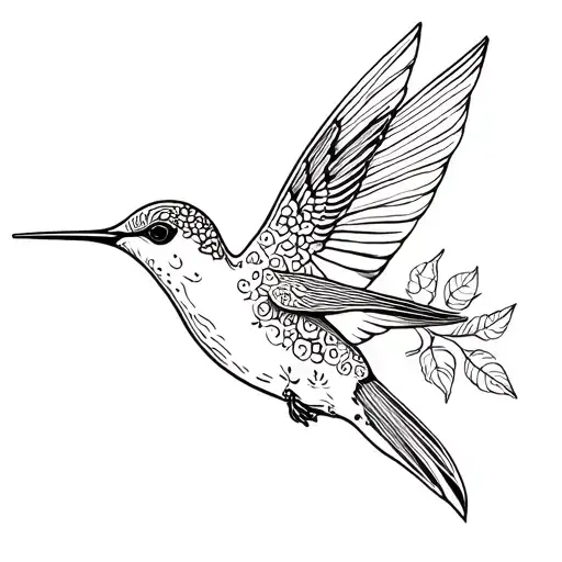 Hummingbird And Araguaney