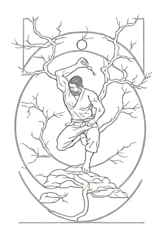 Discipline Stoic Jiu Jitsu Tree