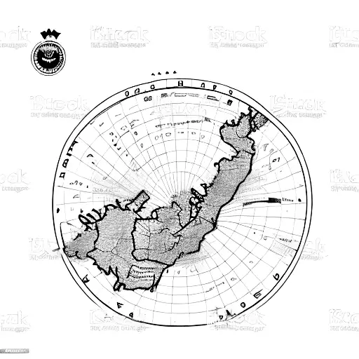Jamaican Map Outline With Grandma B Written Inside Map