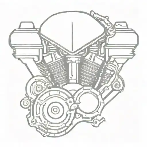 V Twin Engine