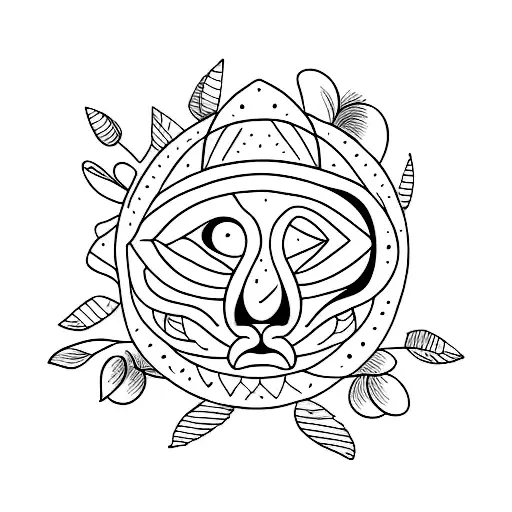 Wrist Tattoo With Nature