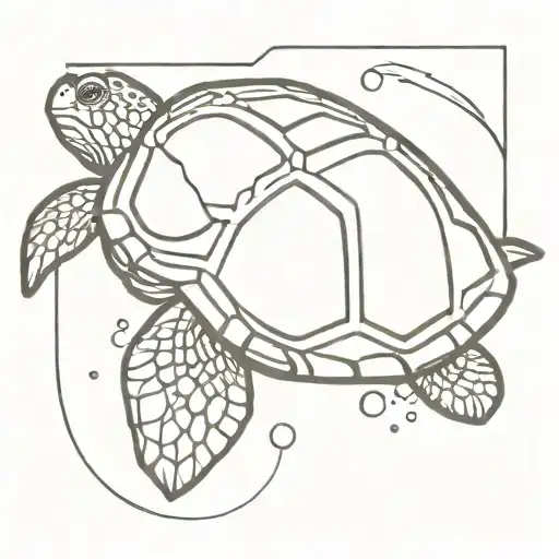 Turtle Swimming