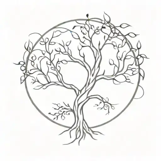 Tree Of Life Intertwined