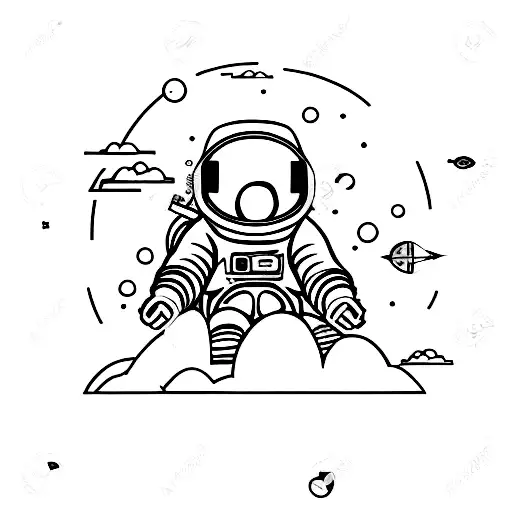 Astronaut Sailing