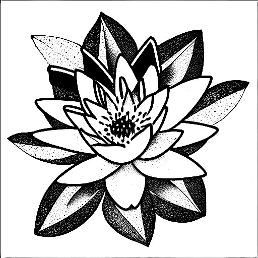 Water Lilly And Leo Constellation