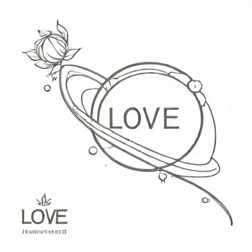 Jupiter Outline With The Words Love Mom