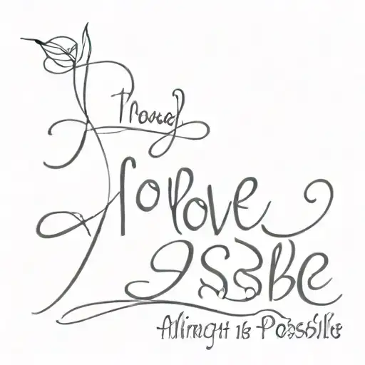 Through Love All Is Possible