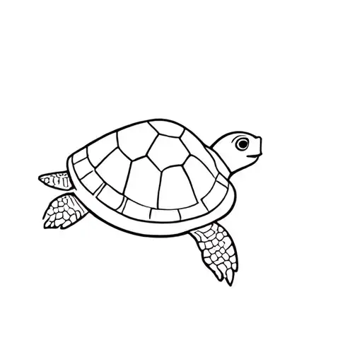 Simple Turtle Swimming