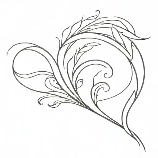 Fire And Wind Blowing