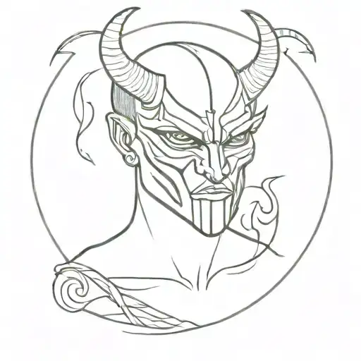 Masked Demon Of Chania