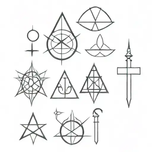 Gothic Symbols Including