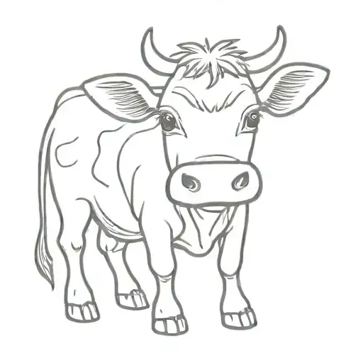 Cute Cow