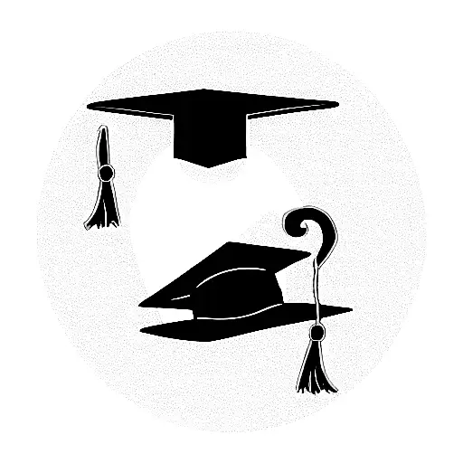 Cat Wearing A Graduation Cap