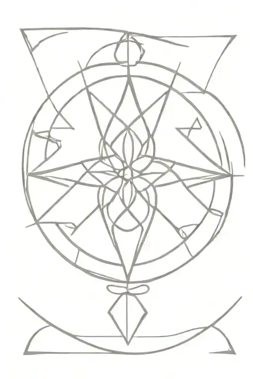 Celtic Knot Compass Rose
