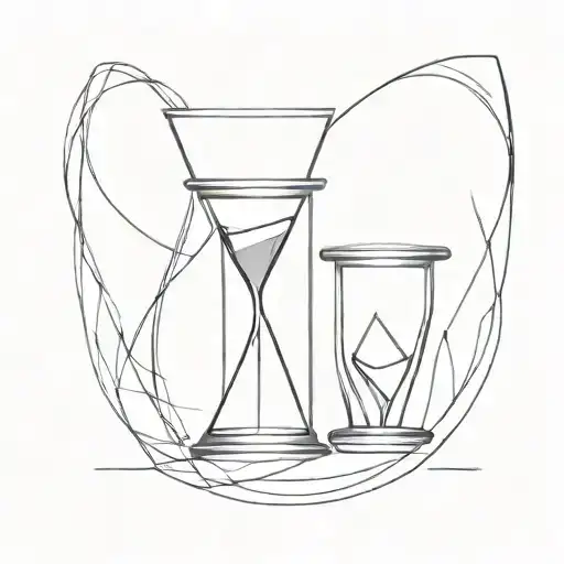 Hourglass And Adn Helix Combined