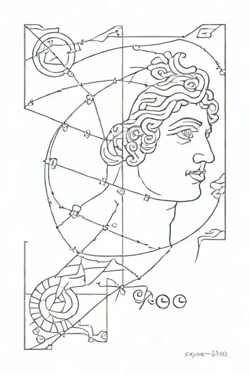 Fine Line Greek God Coordinates