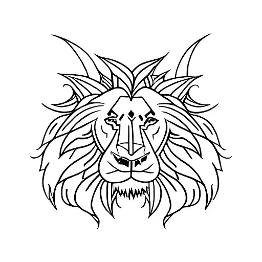 Half Lion And Half Goat