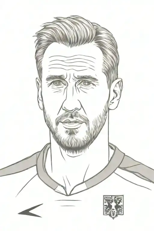 Harry Kane Portrait