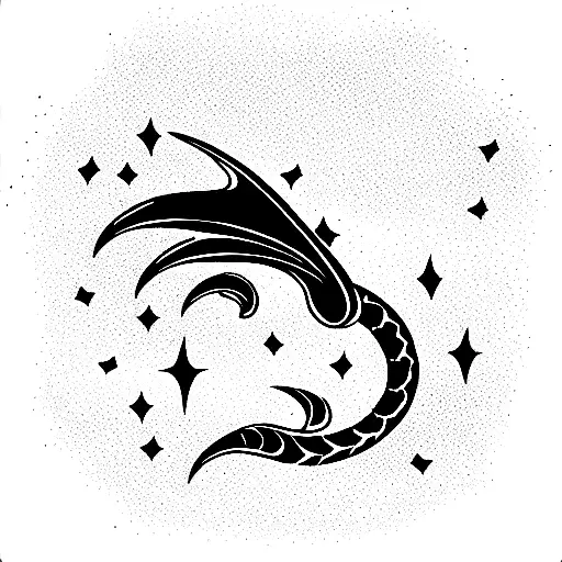 Dragon Made Of Space