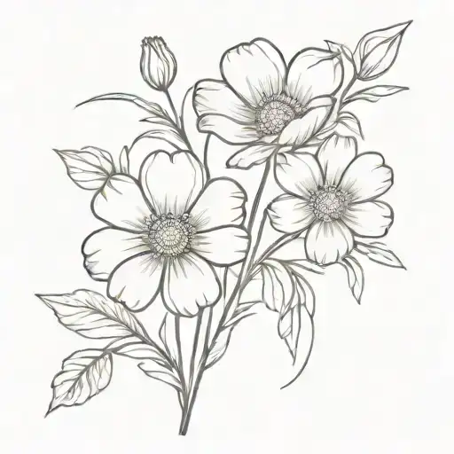 Daisy And Poppy Flower Bouquet