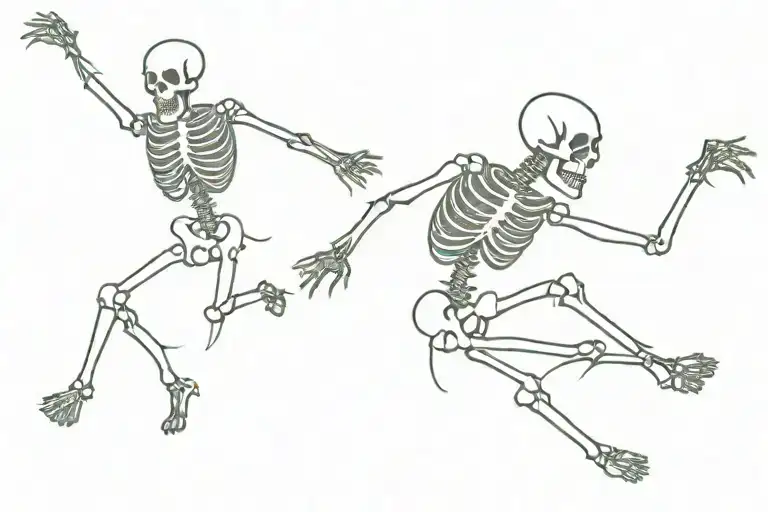 Dancing Skeleton