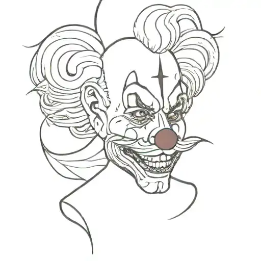 Gothic Clown Halloween